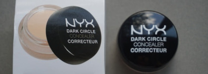 Два новичка от NYX в моей коллекции - NYX Prismatic Eyeshadow - Golden Peach, NYX Dark Circle concealer - Fair