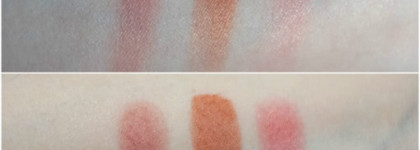 Палитра румян Becca Blushed with Light Blush Trio Palette (оттенки Wisteria, Songbird, Snapdragon)