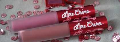 Дуэт матовых помад Lime Crime Velvetines - Teddy Bear, Polly