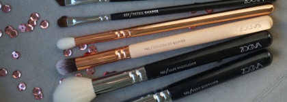 Небольшая коллекция кистей Zoeva - 105, 122, 142, 231, 237, 317, 322