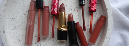 Помады. Часть 3, заключительная. Теплые нюды, розовые, ягодные, темные. Мои выводы и планы