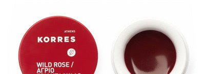 Ароматный ухаживающий любимчик Korres Lip Butter Wild rose