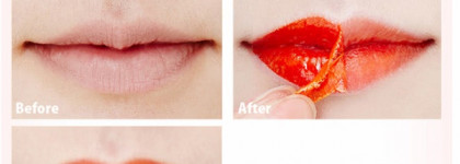 "Татуировка для губ" Secret Key Secret Kiss Chubby Jelly Tint Cherry Red