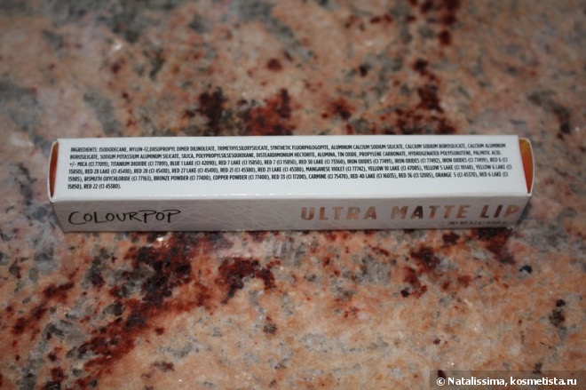 Достойный аналог LimeCrime Velvetines- ColourPop Ultra Matte Lip