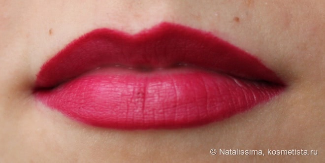Восхитительная бордово-малиновая IsaDora Twist-Up Matt Lips Satin Soft Peel 65 Ruby Gem