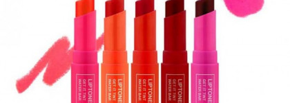 Безумно комфортный сливовый тинт для губ Tonymoly Liptone Get It Tint Water Bar 05 Plum in purple