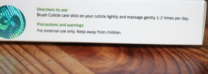 Масло для ухода за кутикулой и ногтями Almea Cuticle Care Stick Grape