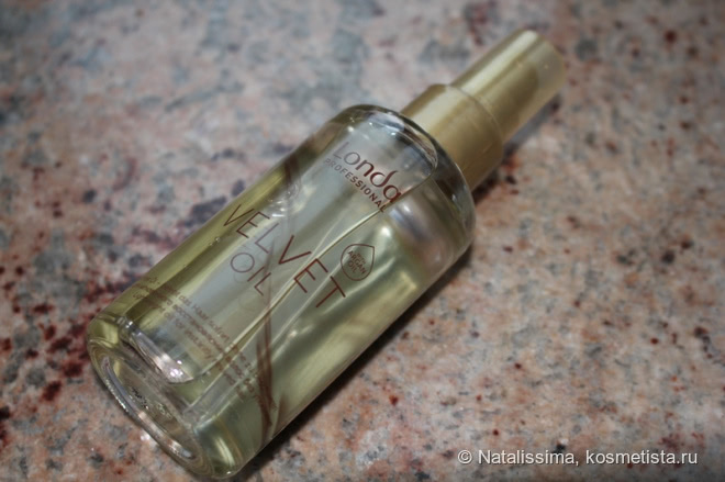 Легкое масло для восстановления структуры и блеска волос Londa Velvet Oil
