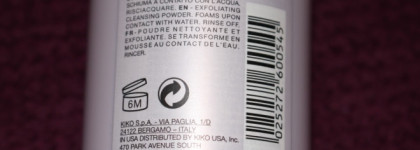 Отшелушивающая чистящая пудра Kiko Pure Clean Powder