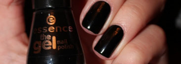 Отличный черный однослойник Essence Gel Nail Polish 46 black is black