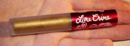 Для любителей золота на губах есть LimeCrime Velvetines Zenon