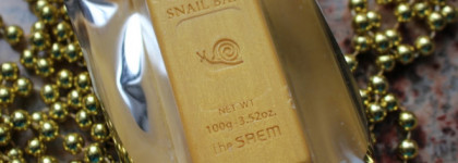Корейское золотое мыло для лица The Saem Gold Snail Bar