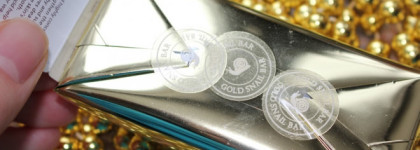 Корейское золотое мыло для лица The Saem Gold Snail Bar