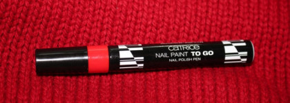 Фломастер-лак для ногтей Catrice Nail Paint To Go nail polish pen C06 Tomato Red Rush