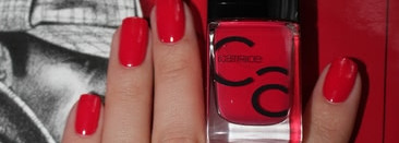 Красный прекрасный и другие стойкие лаки Catrice IcoNails