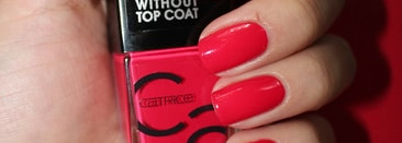 Красный прекрасный и другие стойкие лаки Catrice IcoNails