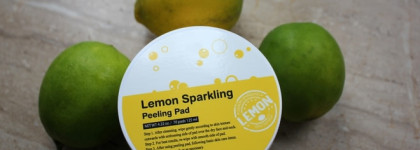 Корейский пилинг для лица Secret Key Lemon Sparkling Peeling Pad с салициловой кислотой