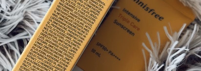 Санскрин без выбеливания Innisfree Intensive Triple Care Sunscreen Spf50+ PA++++