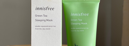 Ночная маска Innisfree Green Tea Sleeping Mask, а есть результат утром?