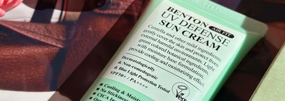 Мой санскрин этой весны - супер лёгкий Benton UV Defense Sun Cream SPF 50+/PA++++