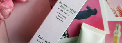 Санскрин на физических фильтрах Dr.Ceuracle Tea Tree Purifine Green Up Sun SPF 50+ PA++++