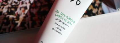 Санскрин на физических фильтрах Dr.Ceuracle Tea Tree Purifine Green Up Sun SPF 50+ PA++++