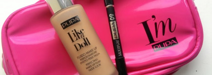 Легкое покрытие с тональным флюидом Pupa "Like a Doll" в оттенке 020