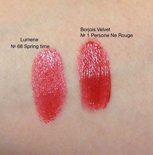 Помада-уход Lumene Wild Rose Lipstick SPF 15, в оттенке 68 Spring Time