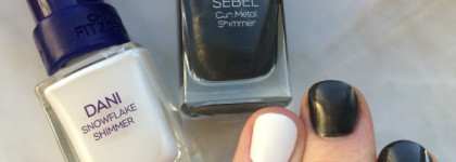 Christina Fitzgerald Sebel (Gun Metal Shimmer) & Christina Fitzgerald Dani (Snowflake Shimmer)