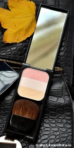 Покупки уходящей осени - моделирующие румяна Shiseido Face Color Enhancing Trio #РК1 Lychee Pink и пудровые румяна Dior Diorblush Vibrant Colour Powder Blush # 939 Rose Libertine