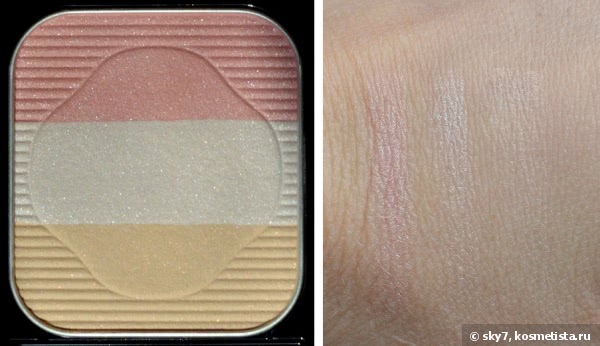 Покупки уходящей осени - моделирующие румяна Shiseido Face Color Enhancing Trio #РК1 Lychee Pink и пудровые румяна Dior Diorblush Vibrant Colour Powder Blush # 939 Rose Libertine