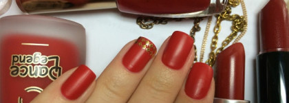 Любовь к красному или Dance Legend №645 коллекция "Эффект бархата"