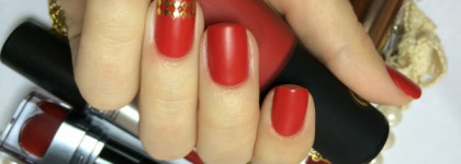 Любовь к красному или Dance Legend №645 коллекция "Эффект бархата"