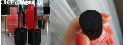 Dolce & Gabbana Intense Nail Lacquer #605 Cosmopolitan & #125 Fire