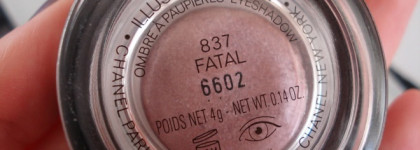 Chanel Illusion D’ombre Long Wear Luminous Eyeshadow #837 Fatal & Le volume de Chanel Mascara #27 Rouge Noir