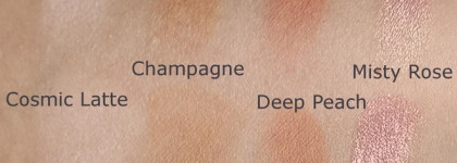 Focallure.Палетка теней, рассыпчатый пигмент и жидкий глиттер