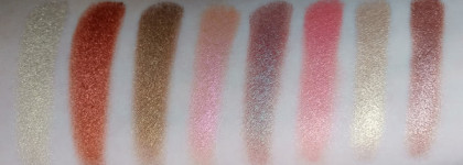 Coloured Raine Eye Shadow - оттенки Champagne Life, Downtown, Golden Olive, Happy Daze, Intergalactic, Short Cake, St. Germain Cocktail, Who, me?