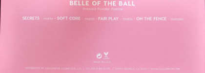 ColourPop Pressed Powder Shadow Palette - Belle of the Ball
