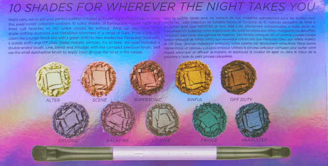 Urban Decay - Afterdark Eyeshadow Palette