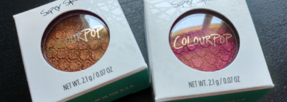 ColourPop Super Shock Shadow - Game Face & Fooling Around