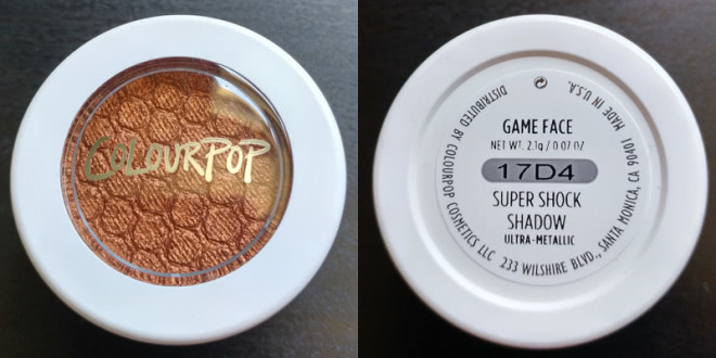 ColourPop Super Shock Shadow - Game Face & Fooling Around