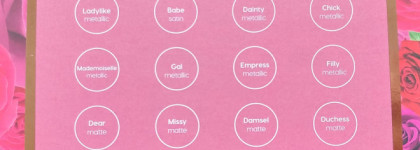 ColourPop "She" Shadow Palette из коллекции Fem Rosa Karrueche x ColourPop