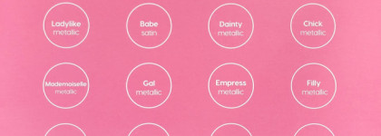 ColourPop "She" Shadow Palette из коллекции Fem Rosa Karrueche x ColourPop