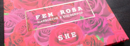 ColourPop "She" Shadow Palette из коллекции Fem Rosa Karrueche x ColourPop