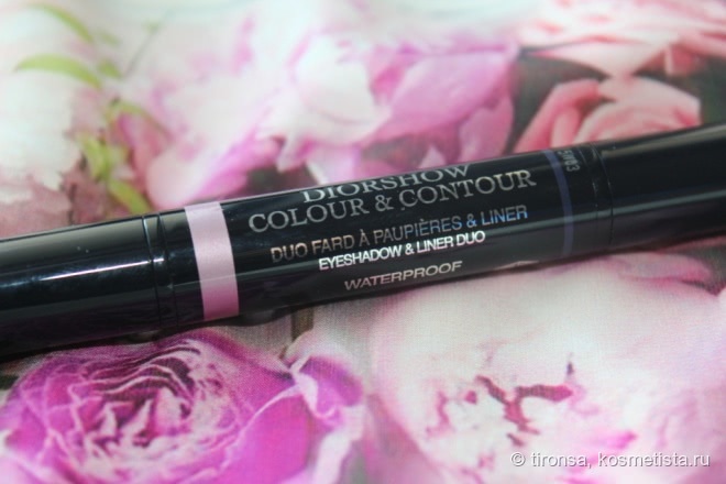 Прикосновение весны. Лайнер и тени для век в стике Dior Diorshow Colour & Contour Eyeshadow & Eyeliner Duo # 957 Hortensia
