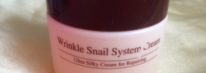 Как "работает" улитка или корейсий уход с The skin house Wrinkle Snail System Cream
