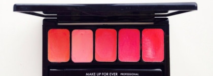 Простор для творчества с палеткой губных помад Make Up For Ever Rouge Artist Lip Palette в оттенке #01 (теплый розовый)