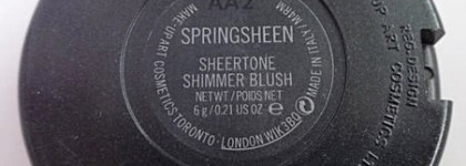 Предчувствие весны с MAC Sheertone Shimmer Blush в оттенке Springsheen