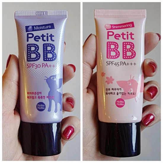 Достойные представители истинной Вв-Индустрии: Holika Holika Petit BB Moisture и Holika Holika Petit BB Shimmering