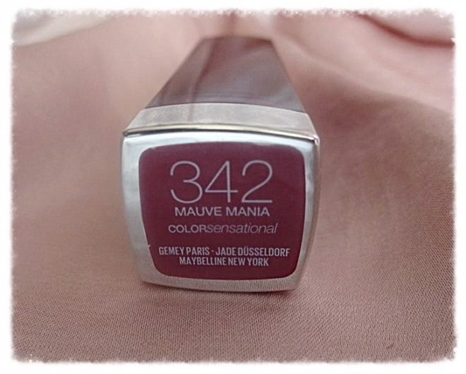 Все в восторге от.... Maybelline NY Color Sensational Lipstick #342 Mauve mania